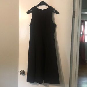Black work dress